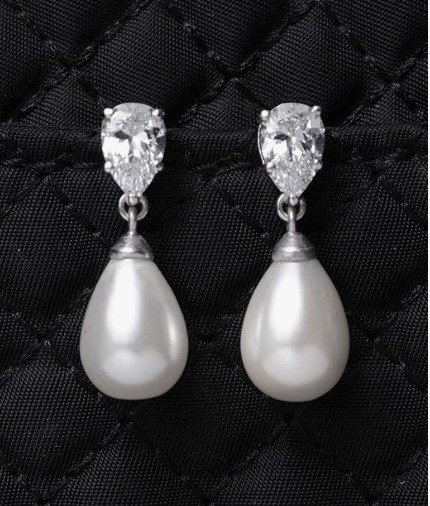 925 Sterling Silver Pearl Earrings